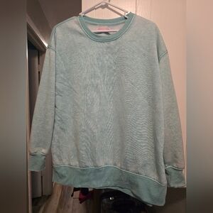 Women's Light Aqua Crewneck Sweatshirt